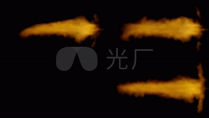 枪口火光,炮烟等的特效元素集_3840x2160_高清视频素材下载(编号