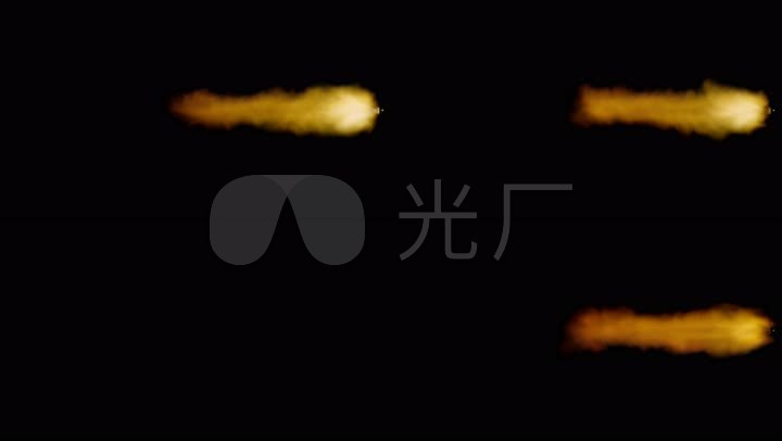 枪口火光,炮烟等的特效元素集
