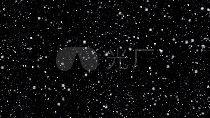 雪下雪白雪雪花飘雪大雪暴雪_3840x2160_高清视频素材