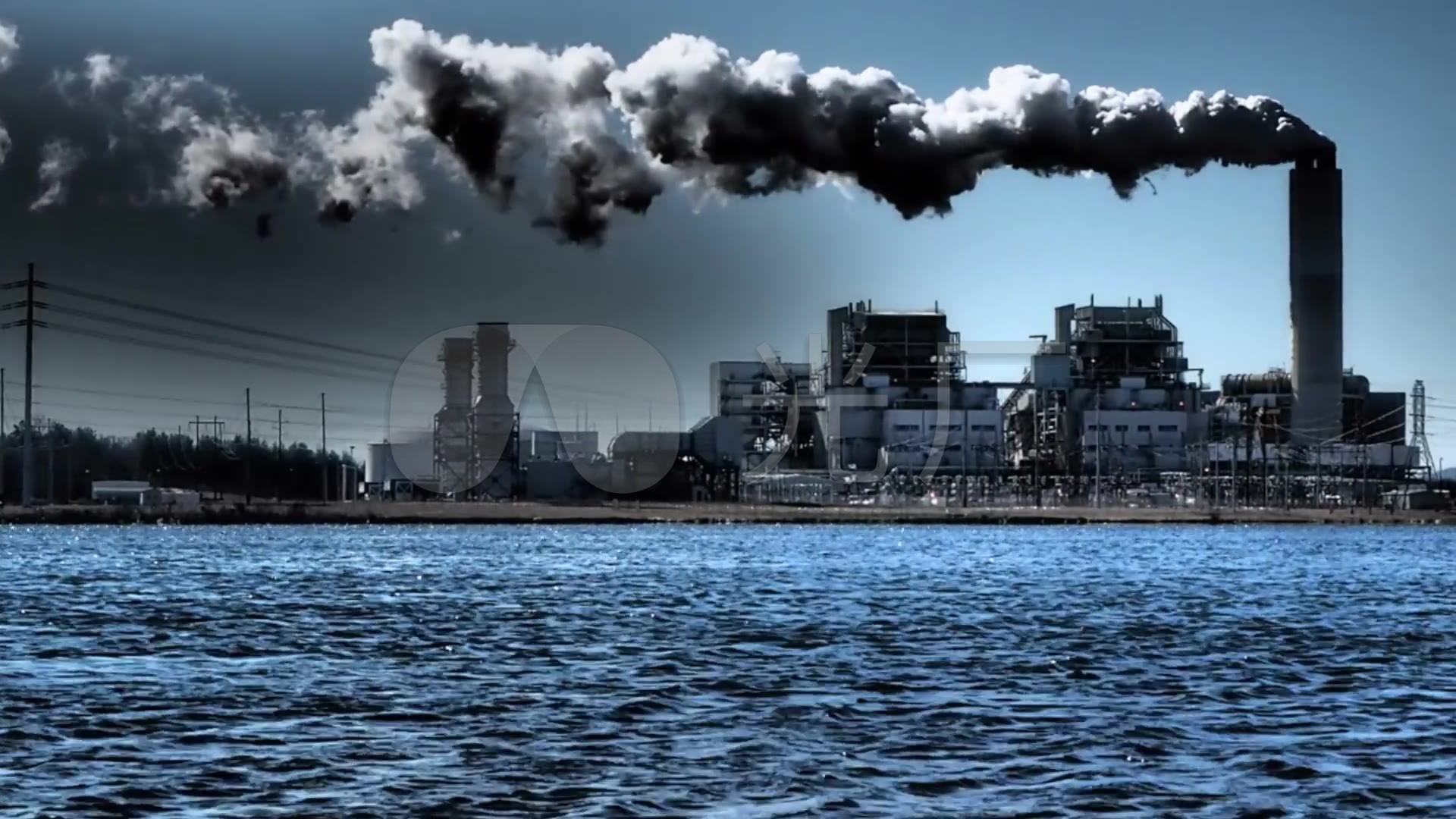 工业排放大气污染_1920X1080_高清视频素材下载(编号:2874962)_实拍视频
