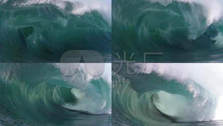 海浪巨浪大海海洋气势磅礴波涛汹涌