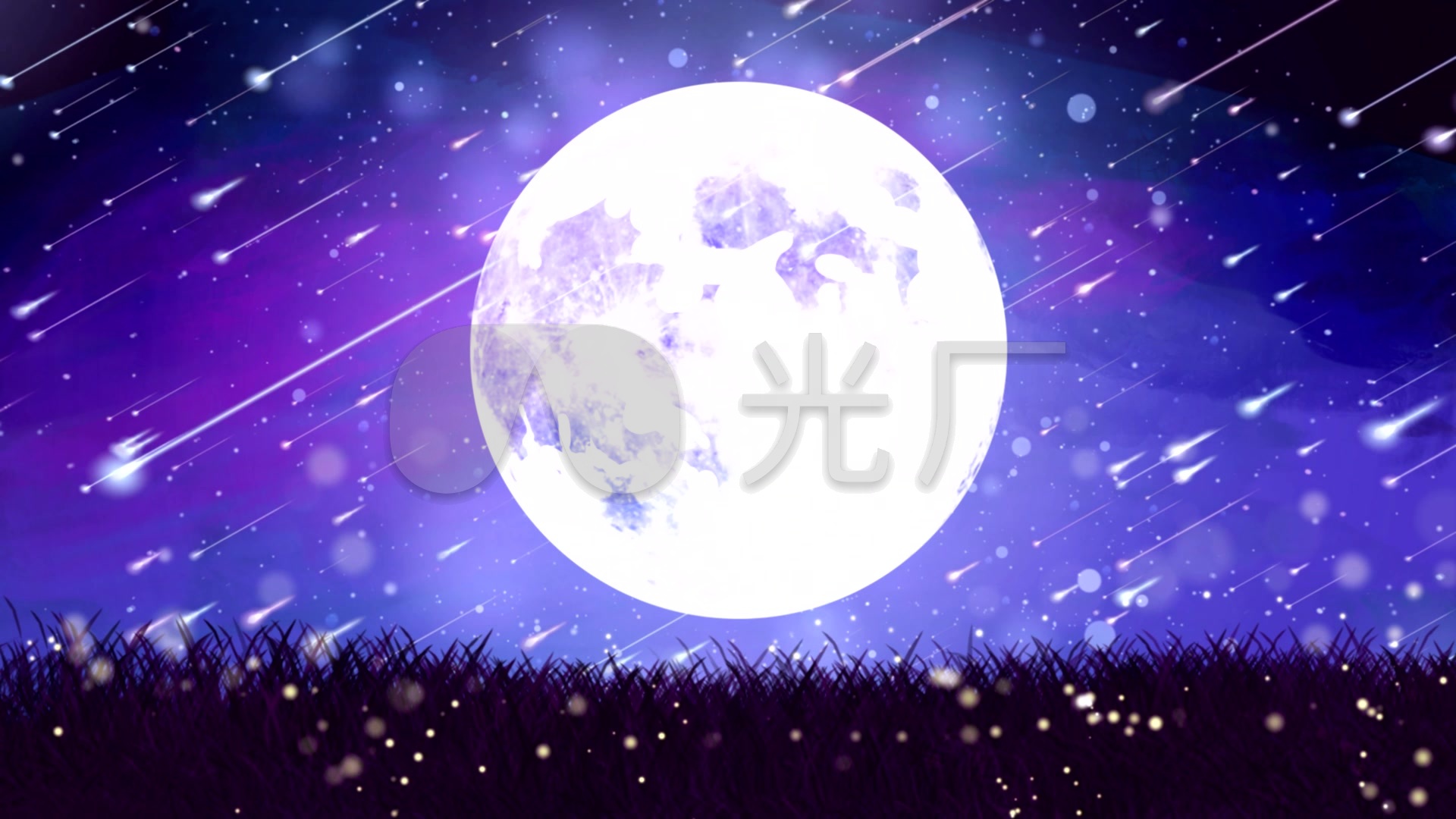 月是故乡明圆月安静唯美高清视频素材