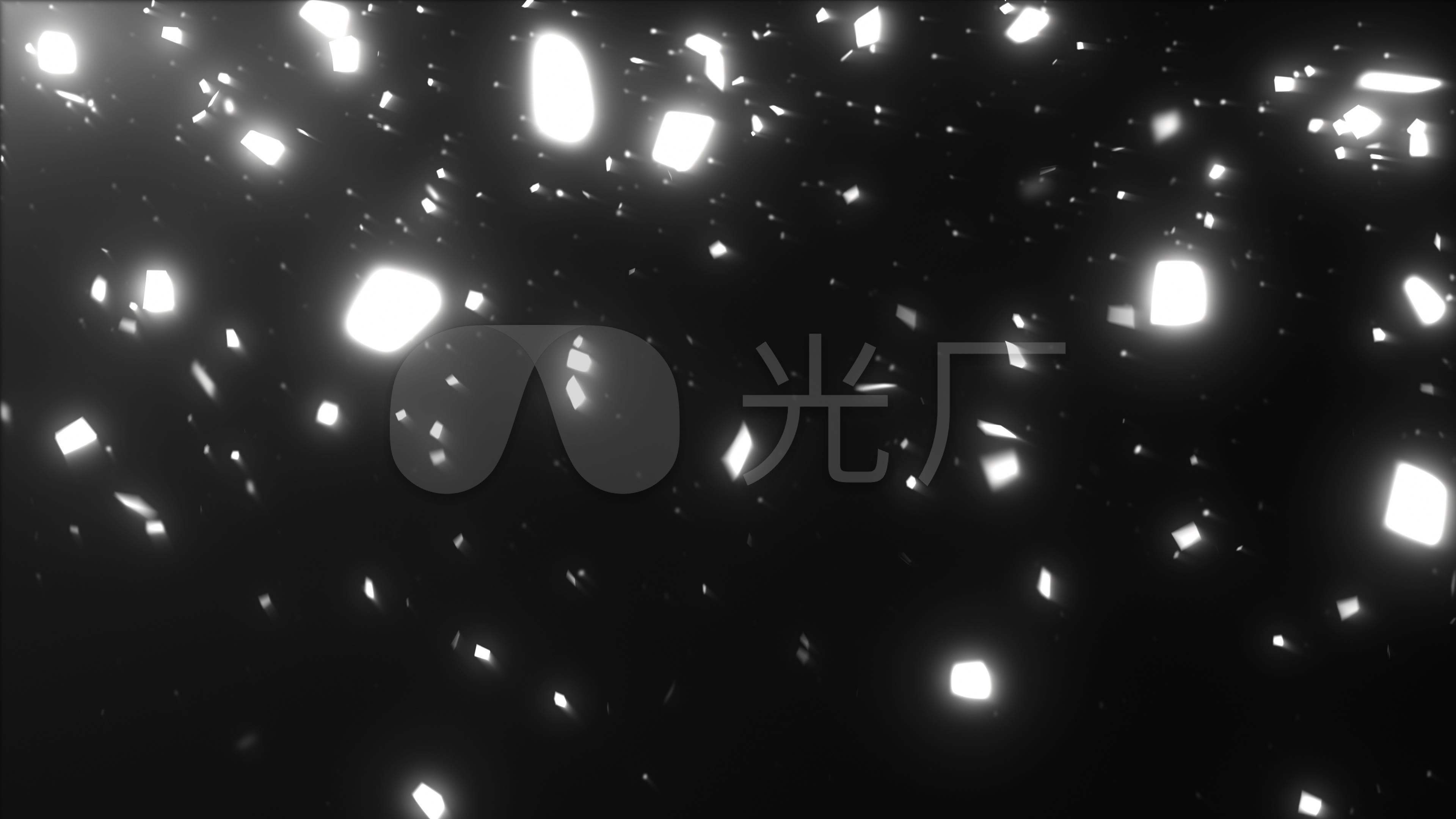 星光坠落视频素材