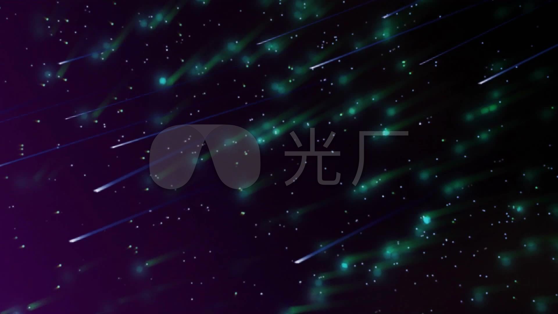 动感星空流星雨线条粒子背景_1920x1080_高清视频素材下载(编号