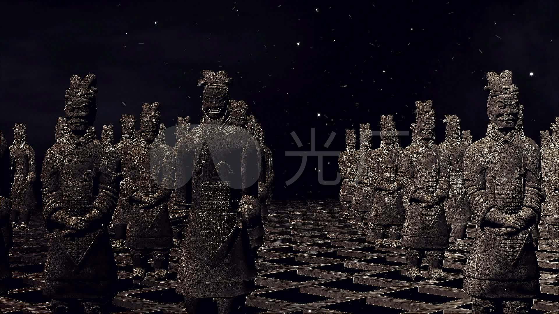 兵马俑-2_1920x1080_高清视频素材下载(编号:2895253)_舞台背景_vj师