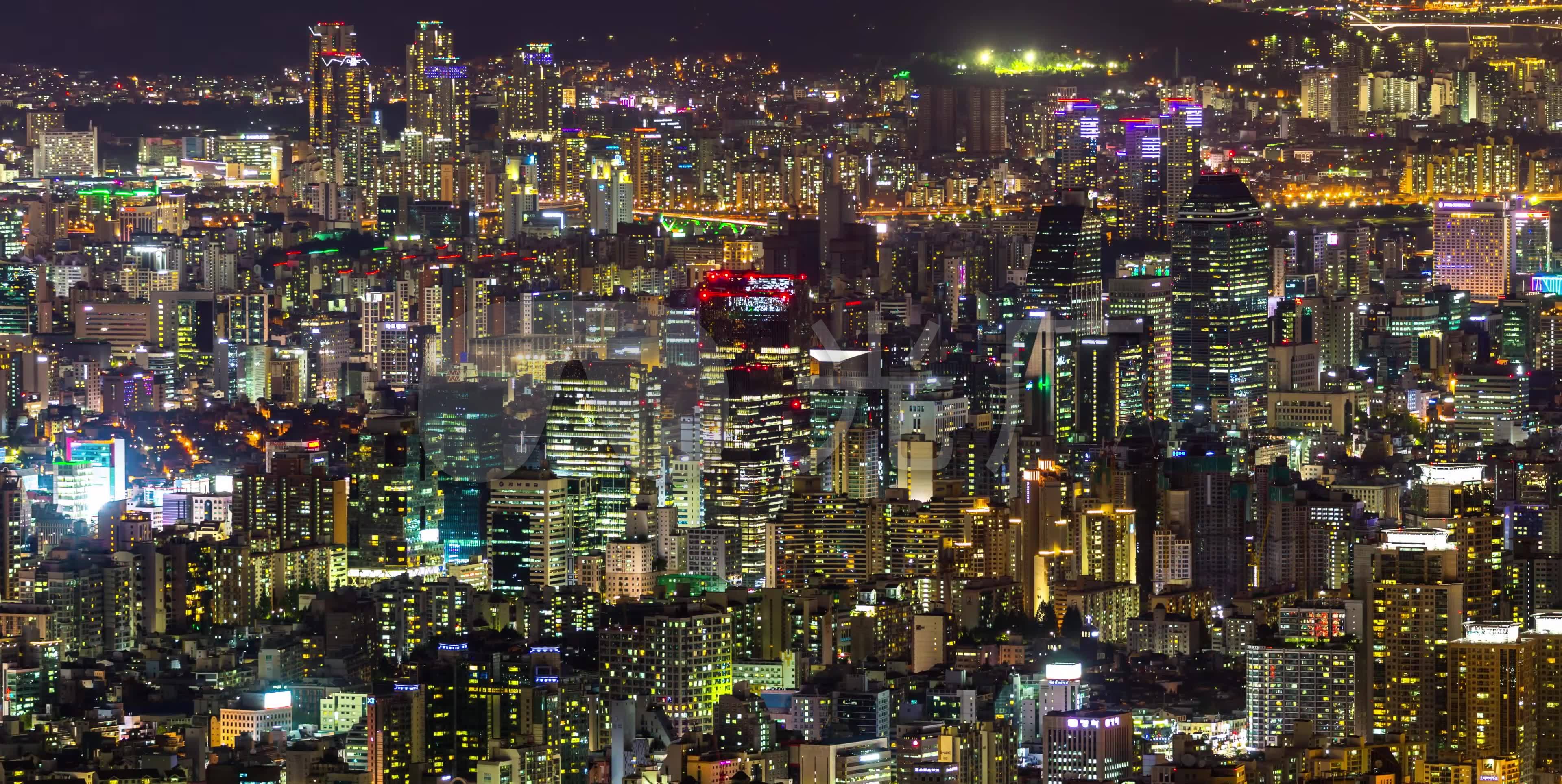 韩国首尔_3840x1928_高清视频素材下载(编号:2905202)