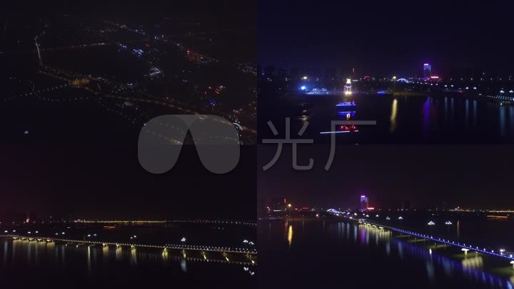 山东莒县夜景