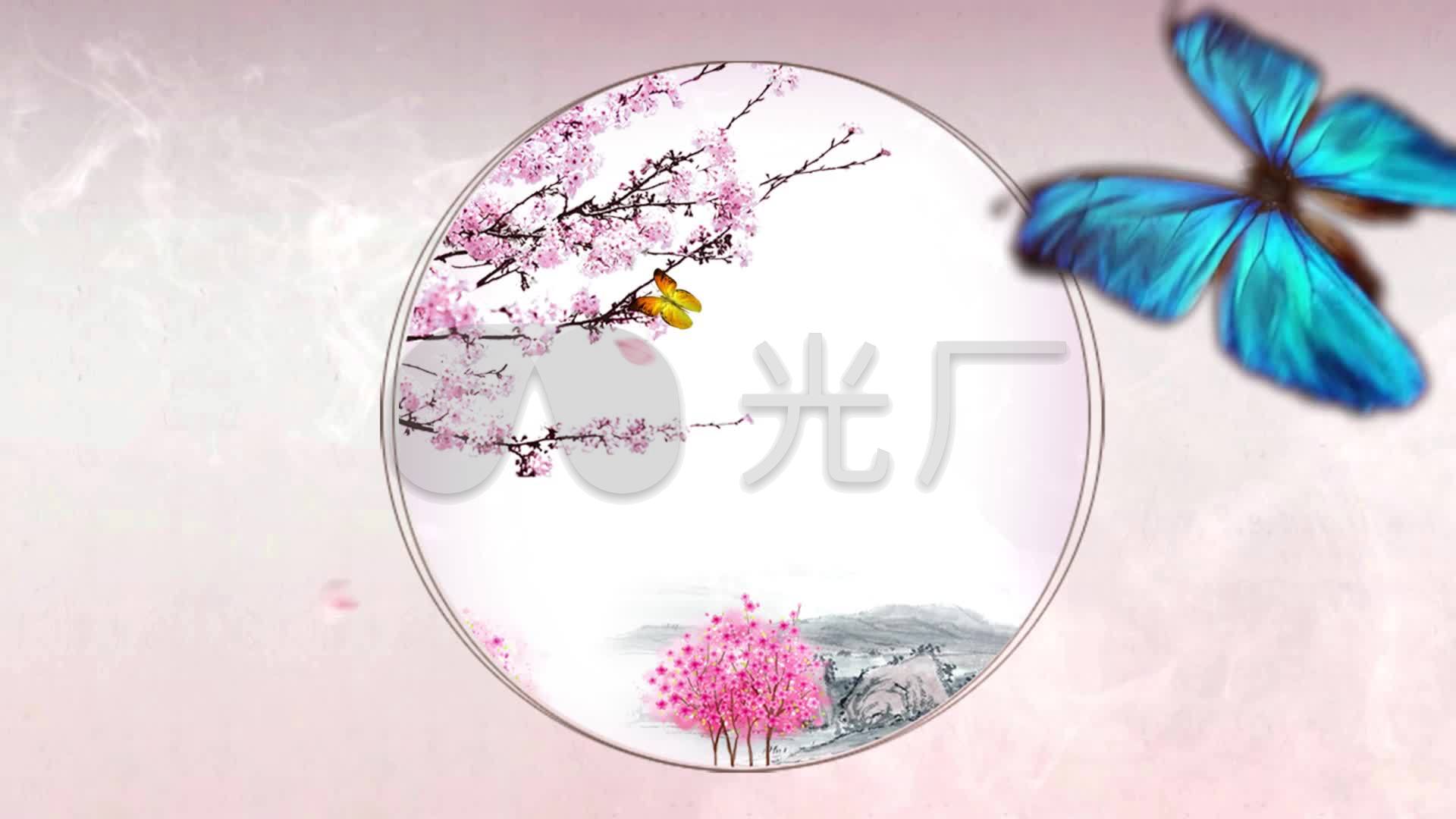 中国风旗袍走秀背景_1920x1080_高清视频素材下载(:)