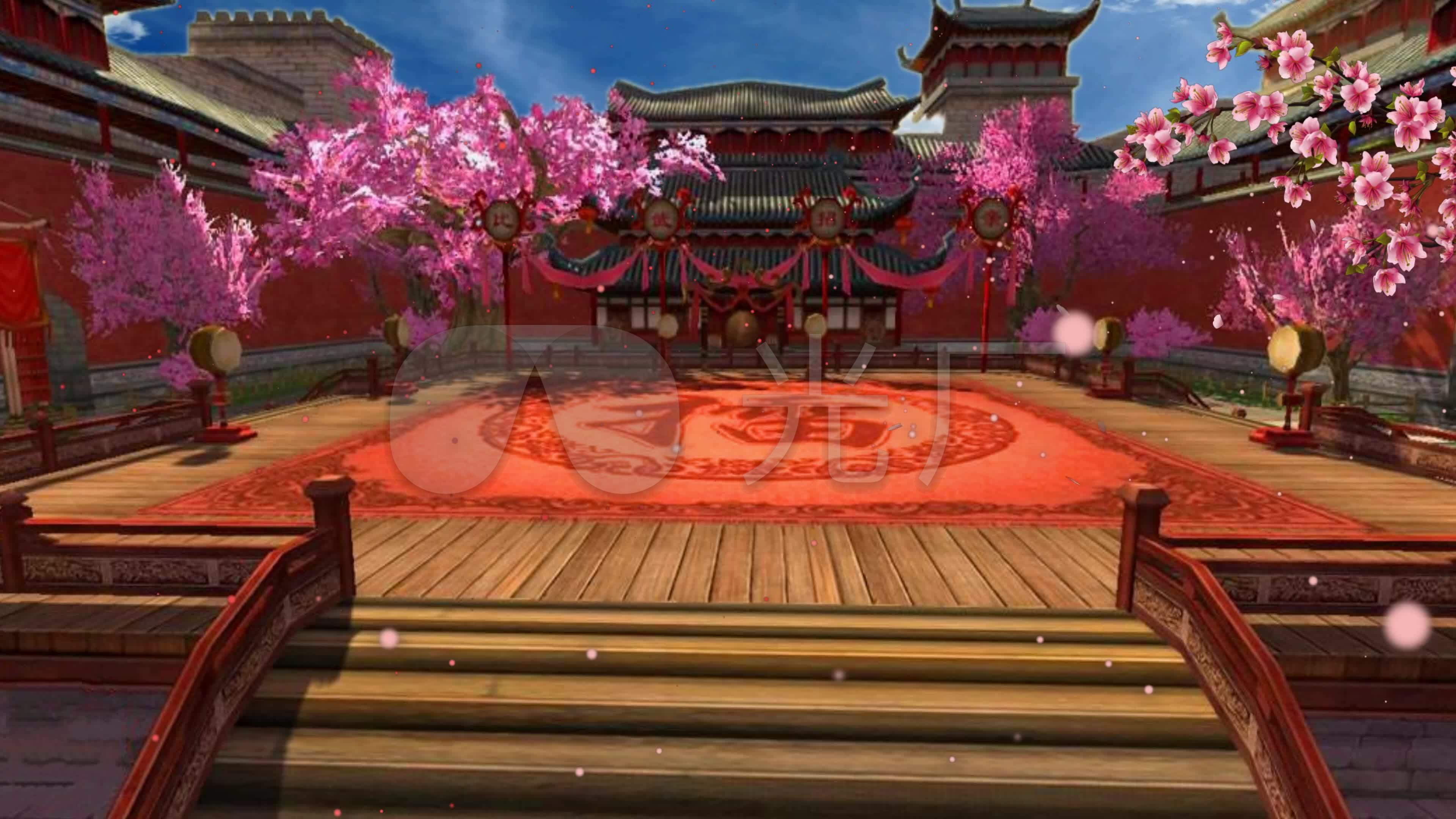 唯美擂台赛比武招亲_3840x2160_高清视频素材下载(编号:2914787)_舞台