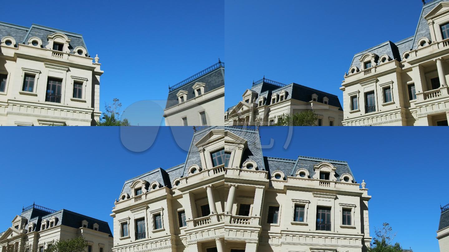 商业街区欧式建筑仿欧建筑欧式酒店欧式别墅欧洲风格小楼 【声明】vj
