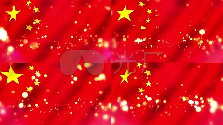 国旗红色节日通用背景