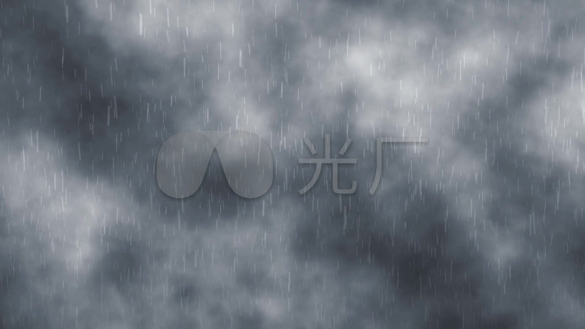 阴天雨天乌云密布背景循环_1920x1080_高清视频素材