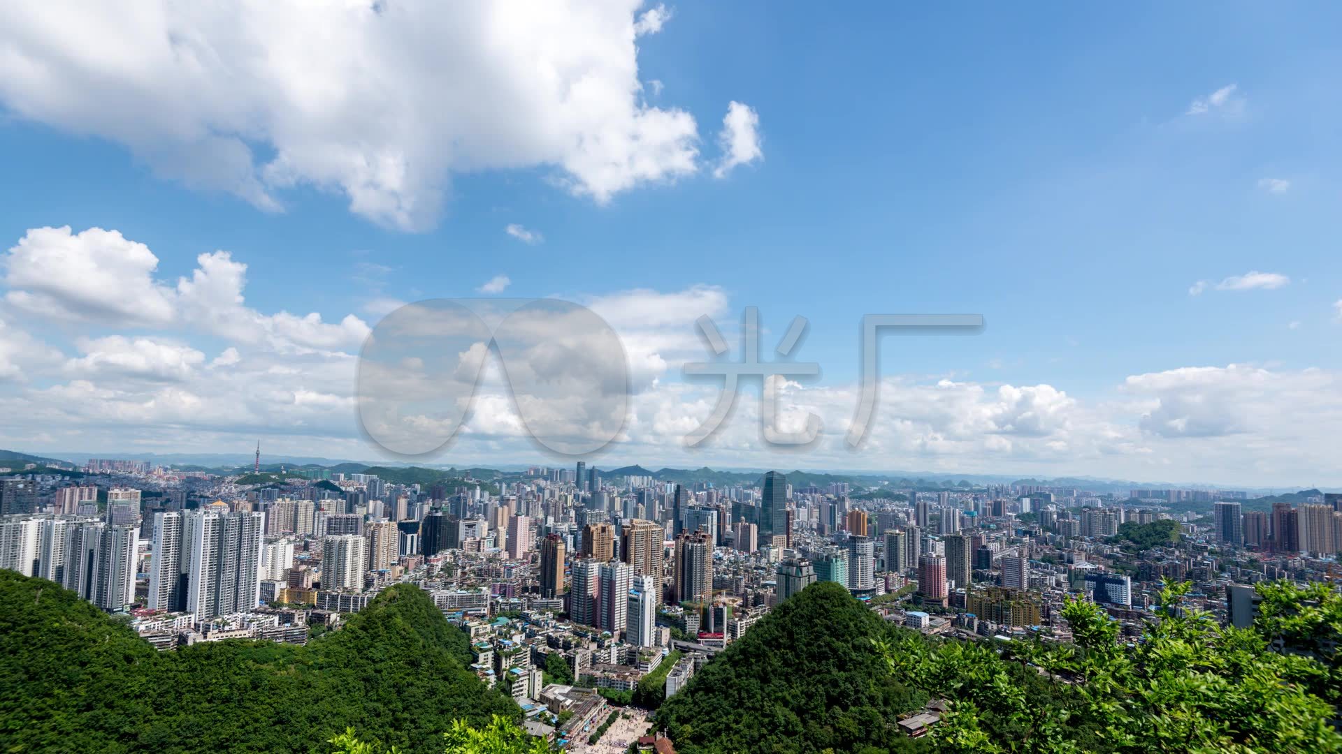 贵阳全景_1920x1080_高清视频素材下载(编号:2918386)
