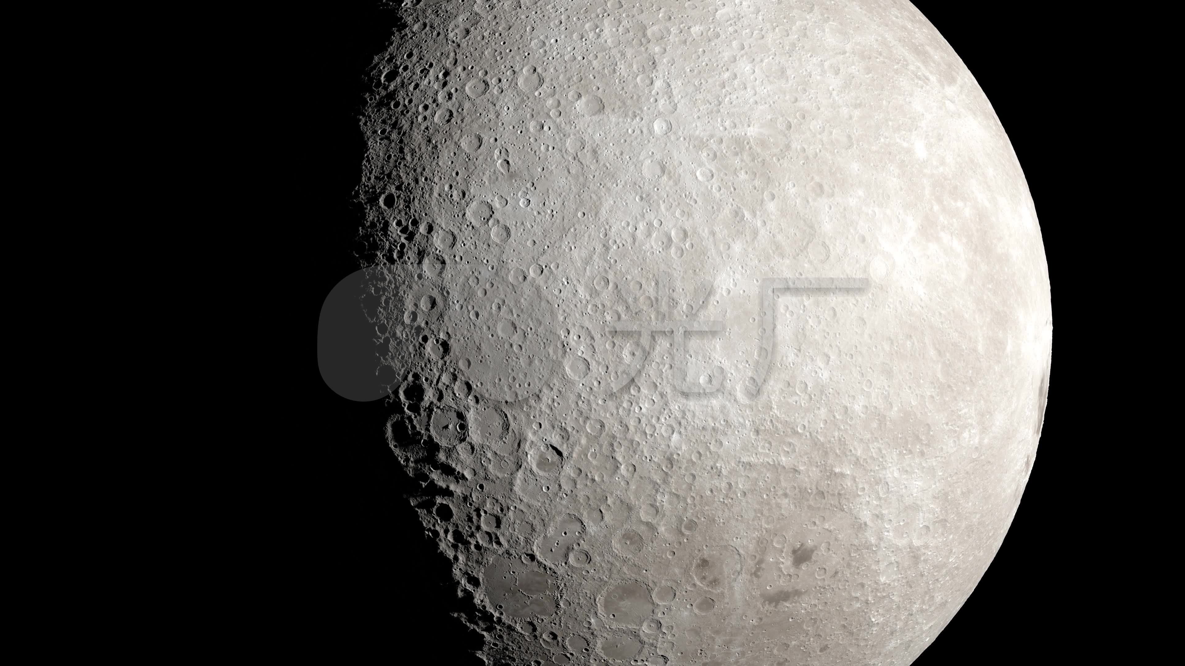 4k月球表面_3840x2160_高清视频素材下载(编号:)_影视