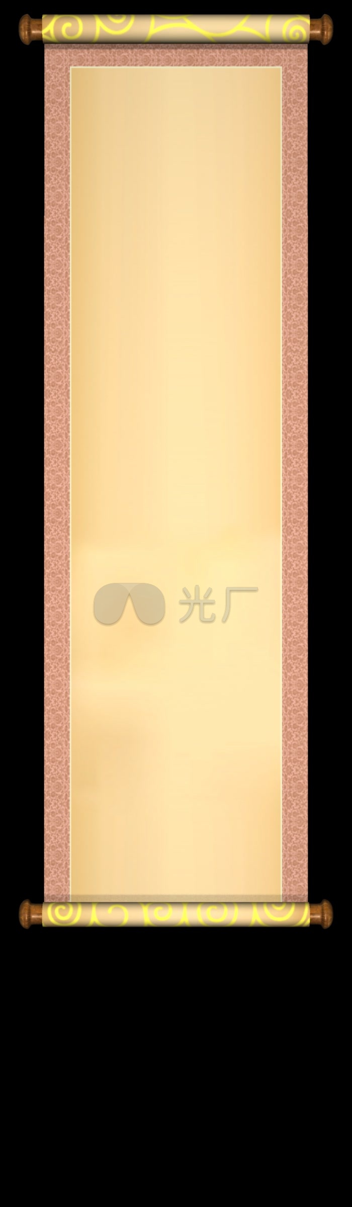 画轴_700x2400_高清视频素材下载(编号:2922175)_影视