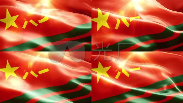 军旗帜绸布红旗飘飘宣誓中国武警旗帜武警旗帜中国人民武装警察部队