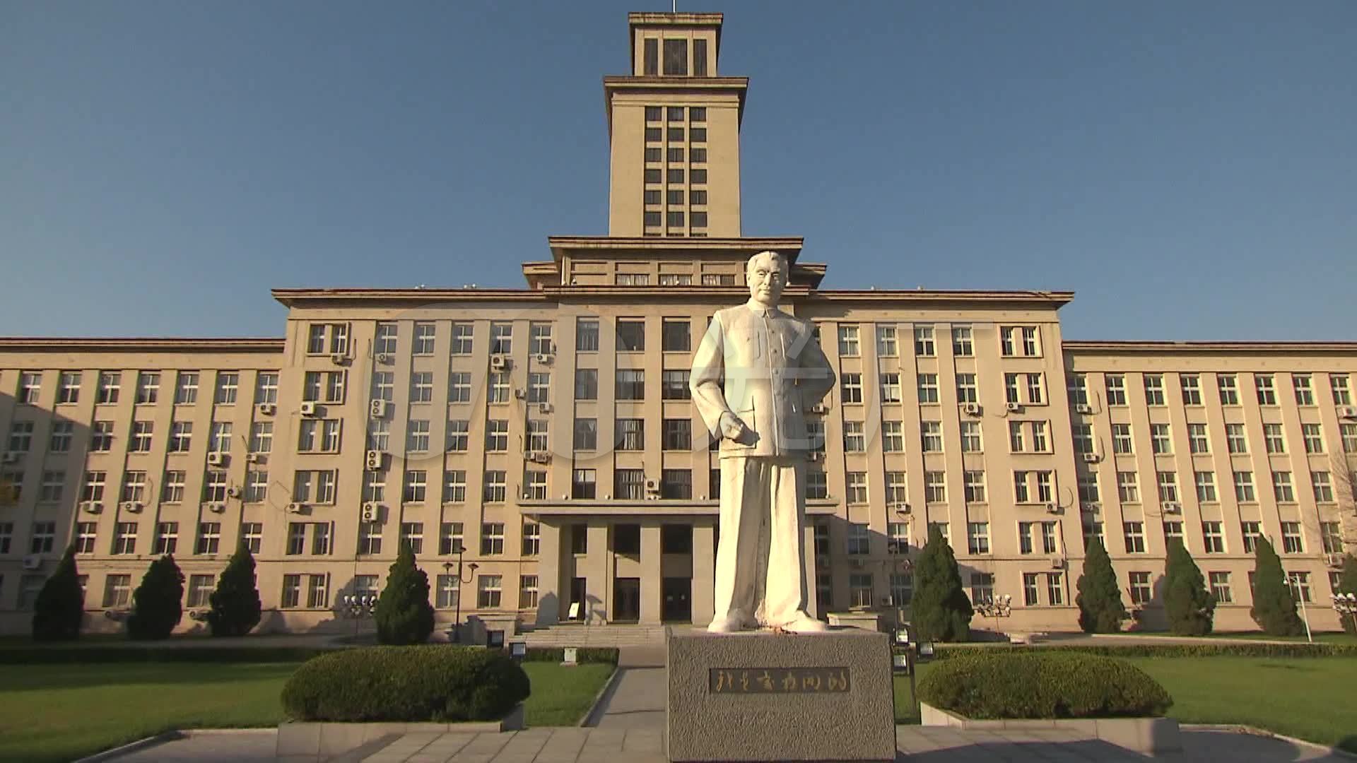 天津南开大学校园_1920x1080_高清视频素材下载(编号