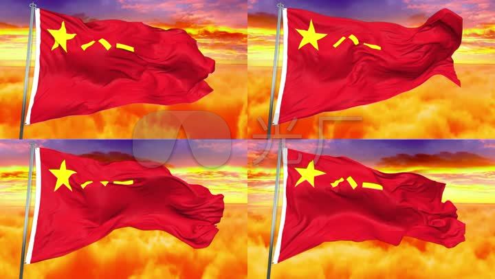 八一军旗飘扬