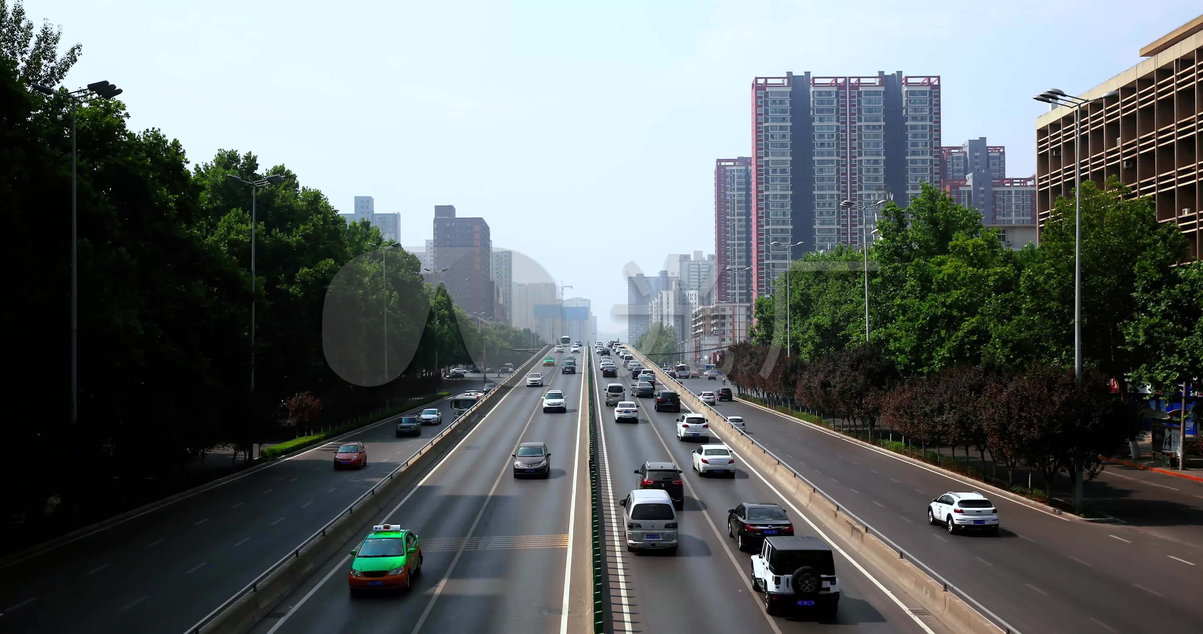 4k城市道路车辆延时_4096x2160_高清视频素材下载(:)