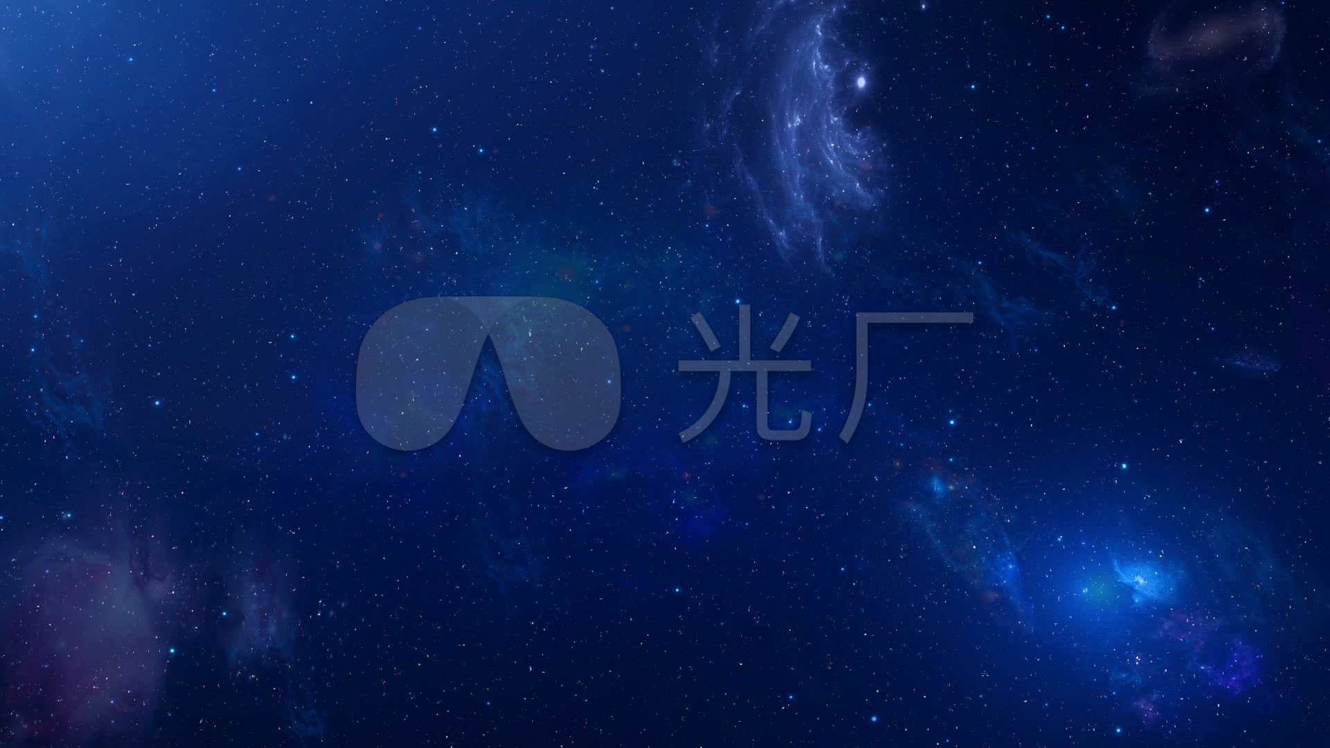 1920x1080星空壁纸,星空蓝光1080壁纸 大气星空宇宙蓝色循环背景_1920x1080_高清视频素材