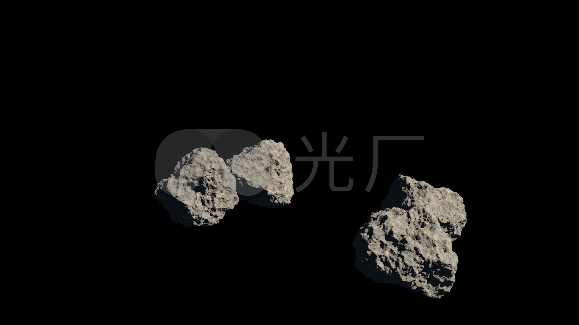 石头石块落下地震山上落石_1920x1080_高清视频素材下载(编号:2942884