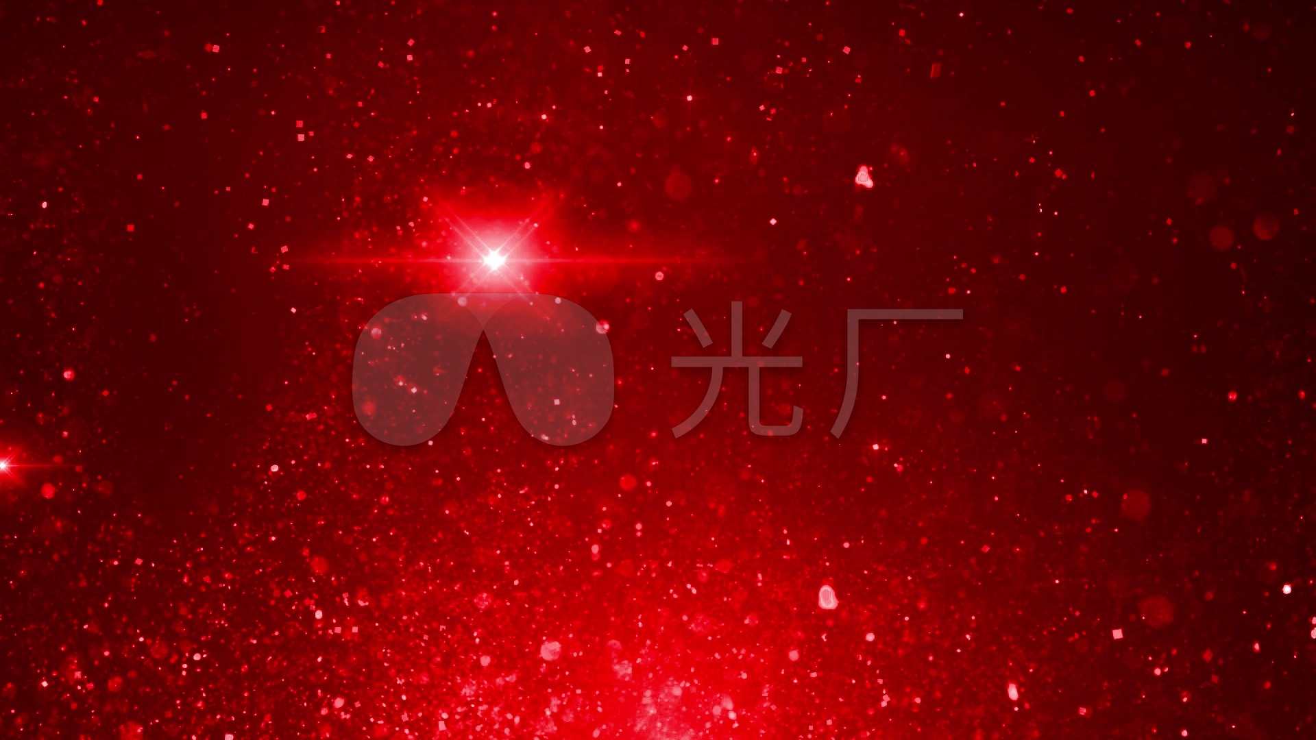 红色背景图片1920*1080,1920*1080红色背景图 红色粒子星光闪烁背景_1920x1080_高清视频素材下载