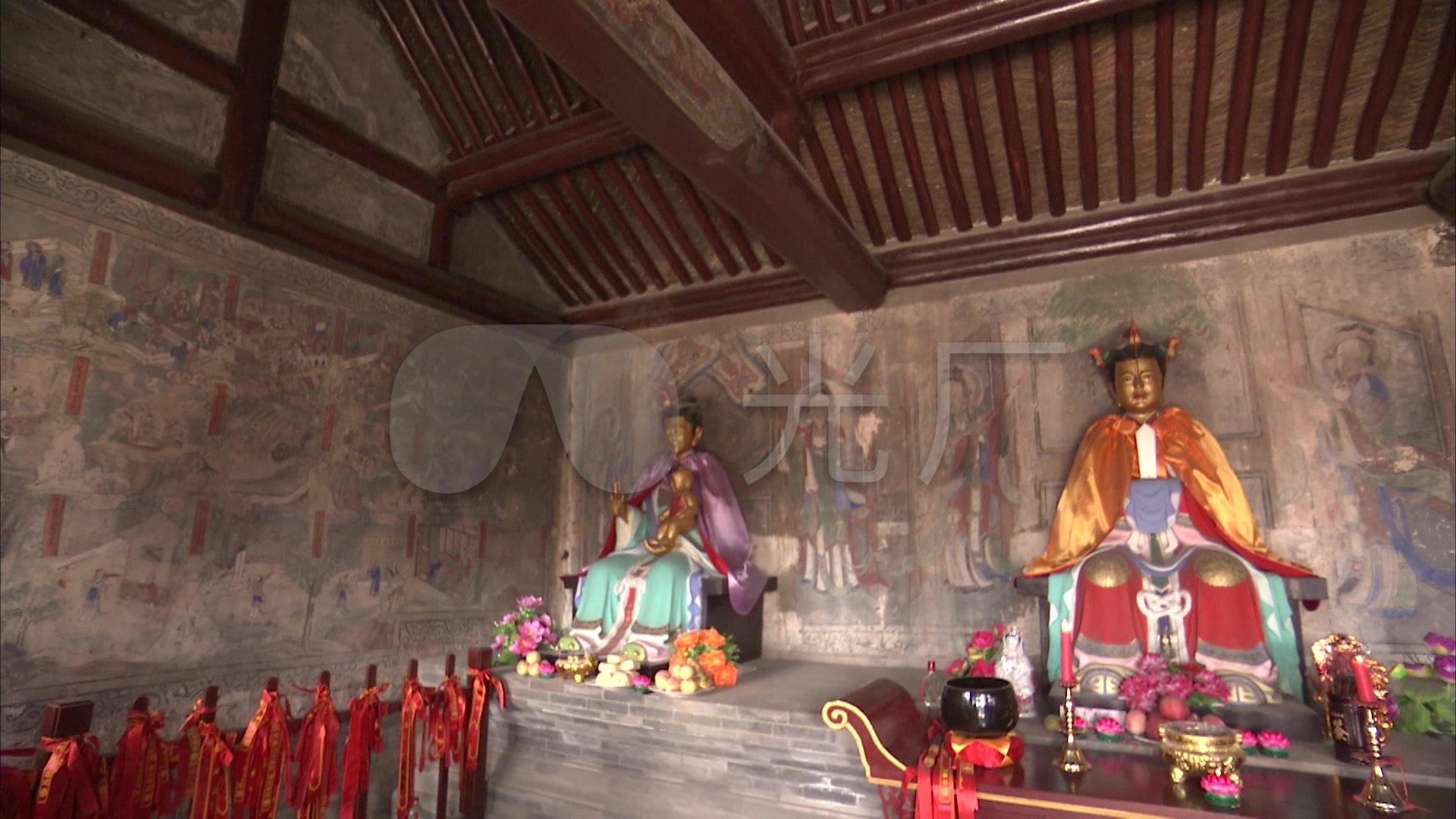 寺庙泰山行宫碧霞元君
