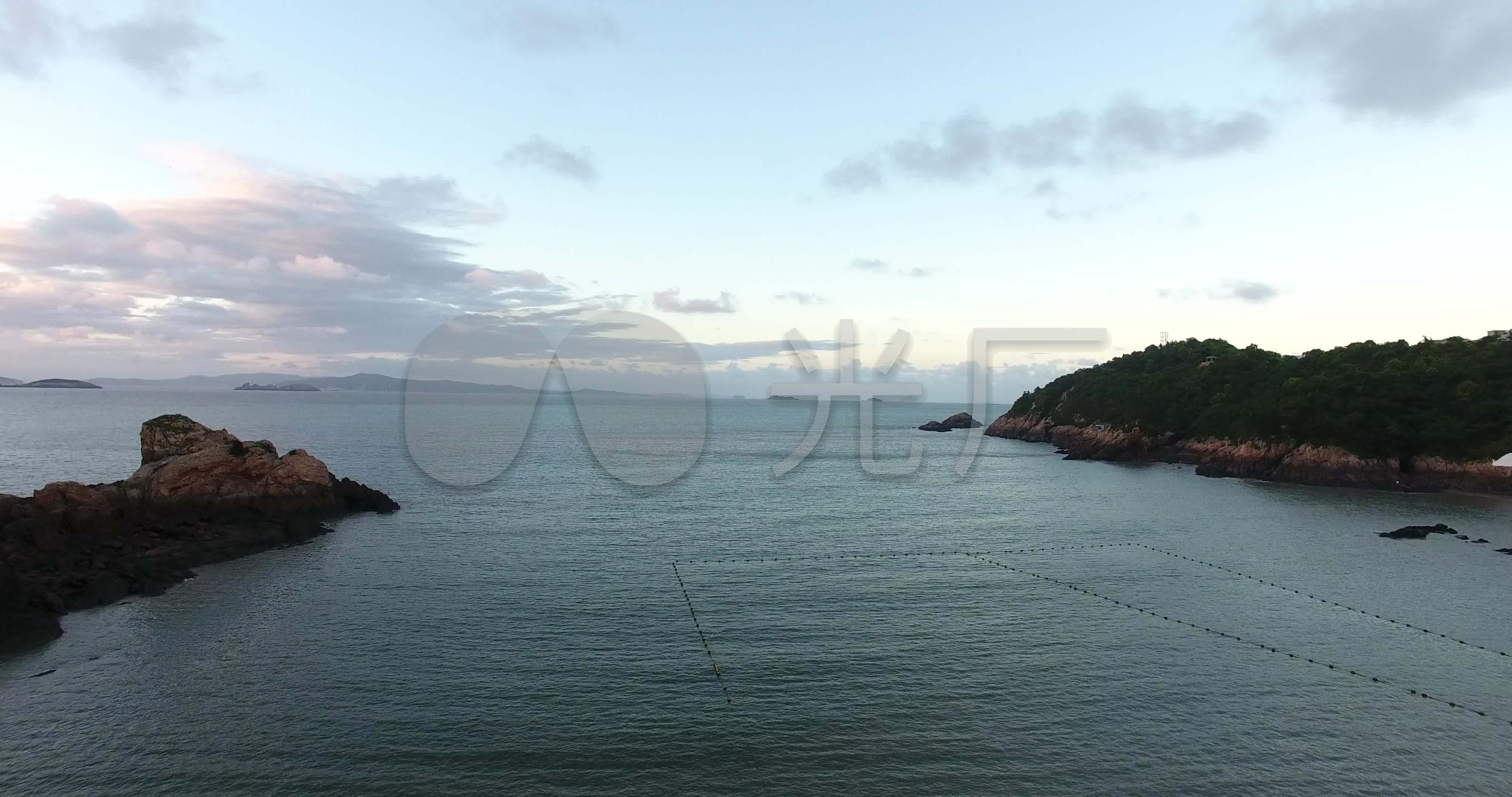 海沙滩海岸边洞头航拍_40962160_高清素材