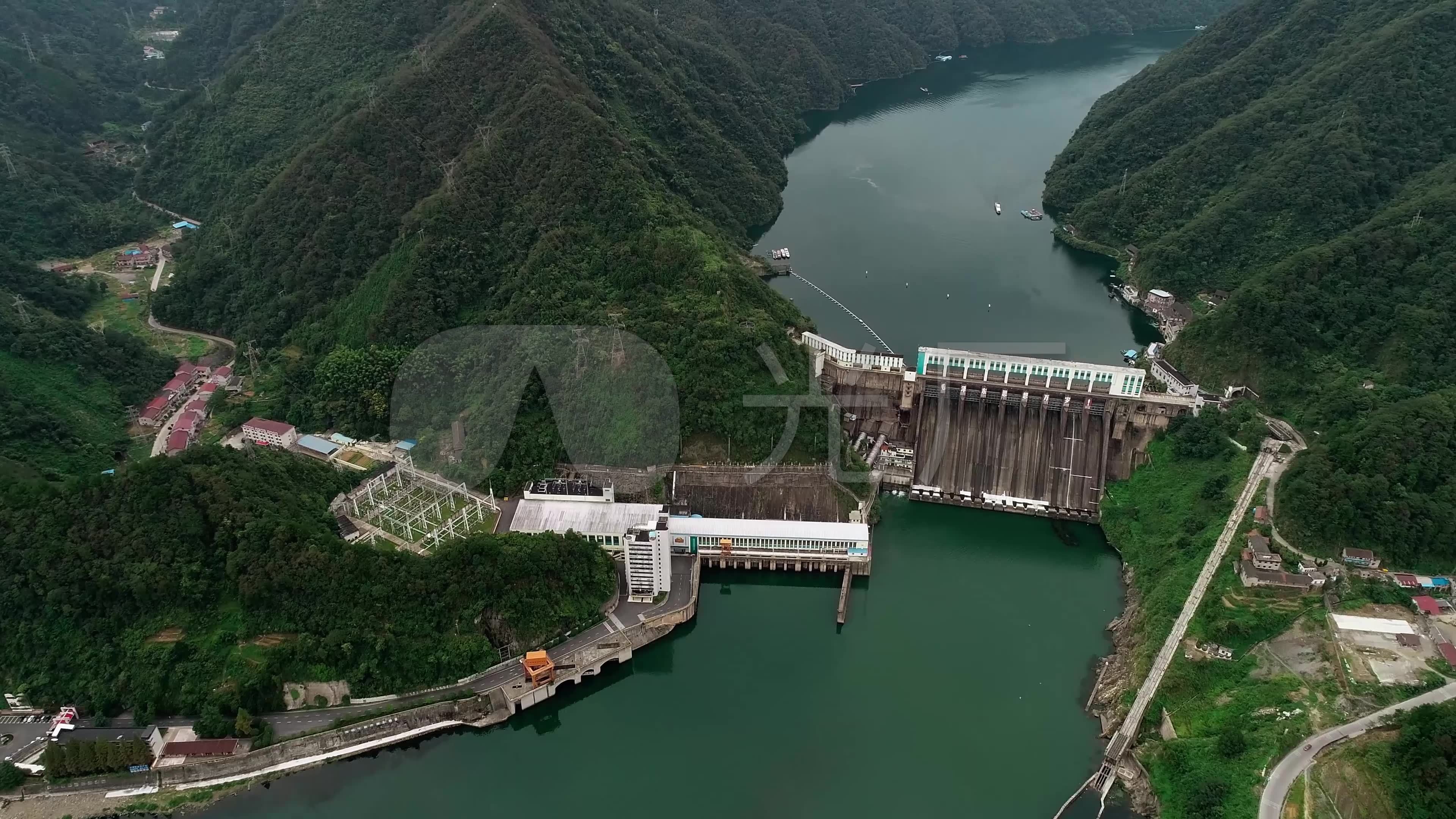 4k湖南湘中安化县柘溪水库航拍04_38402160_高清