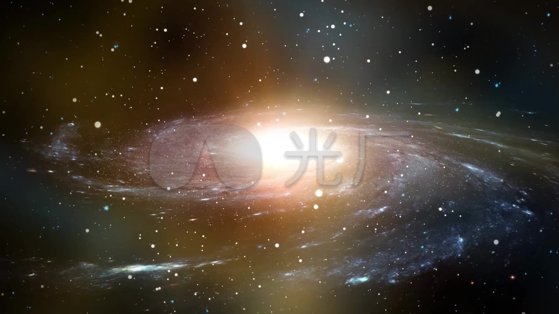 星河银河系粒子星空_1920x1080_高清视频素材下载(:)