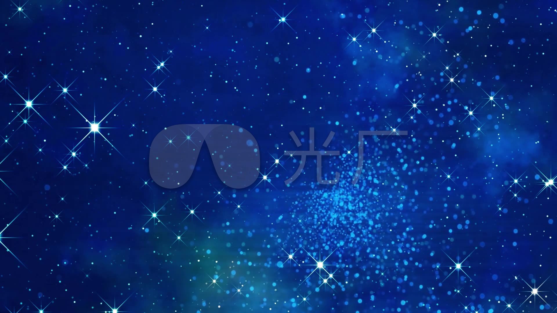 蓝色星空壁纸 1080,蓝色星空壁纸 竖屏 蓝色星空粒子银河系星河背景_1920x1080_高清视频素材