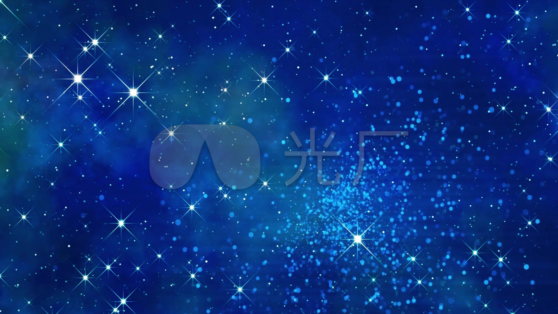 蓝色星空壁纸 1080,蓝色星空壁纸 竖屏 蓝色星空粒子银河系星河背景_1920x1080_高清视频素材