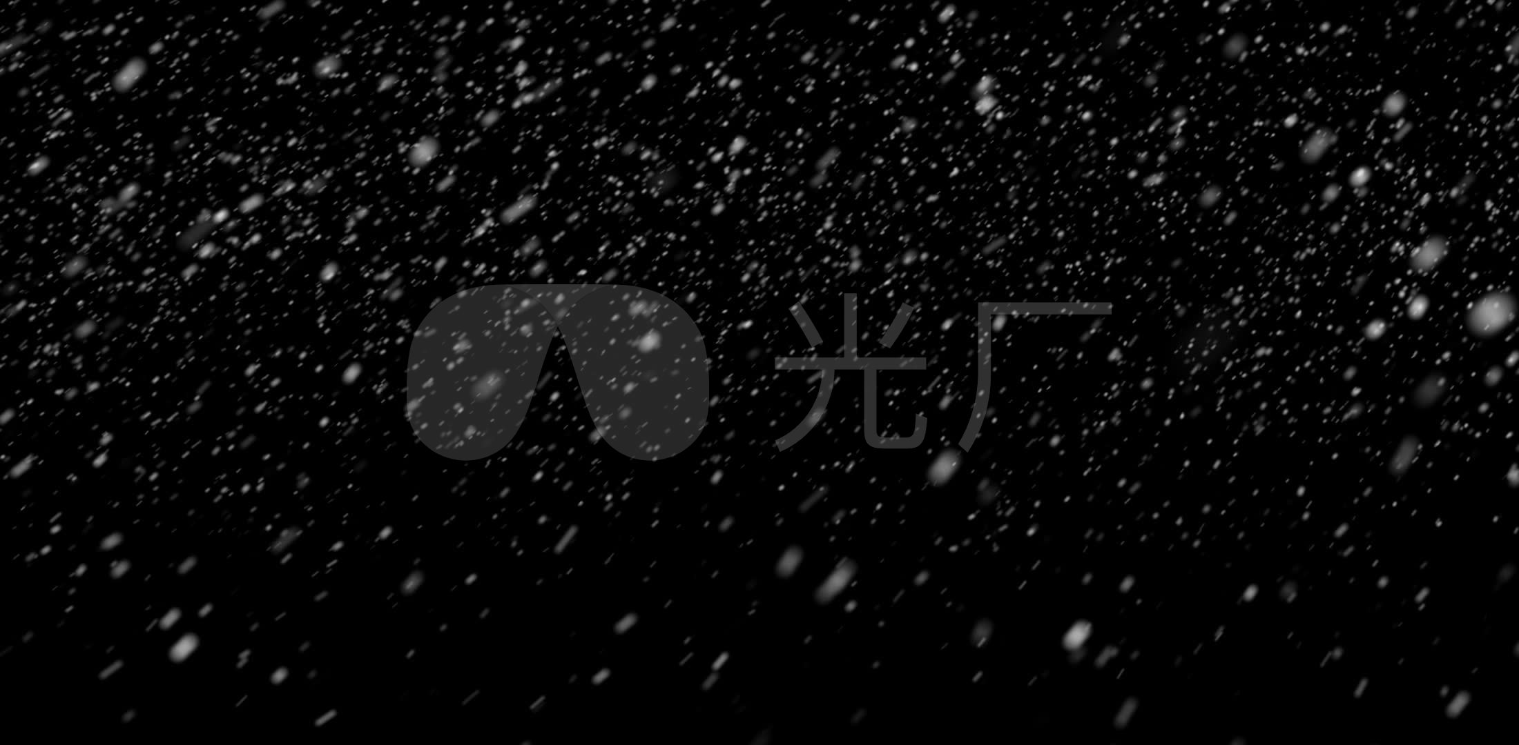 下雪鹅毛大雪视频素材