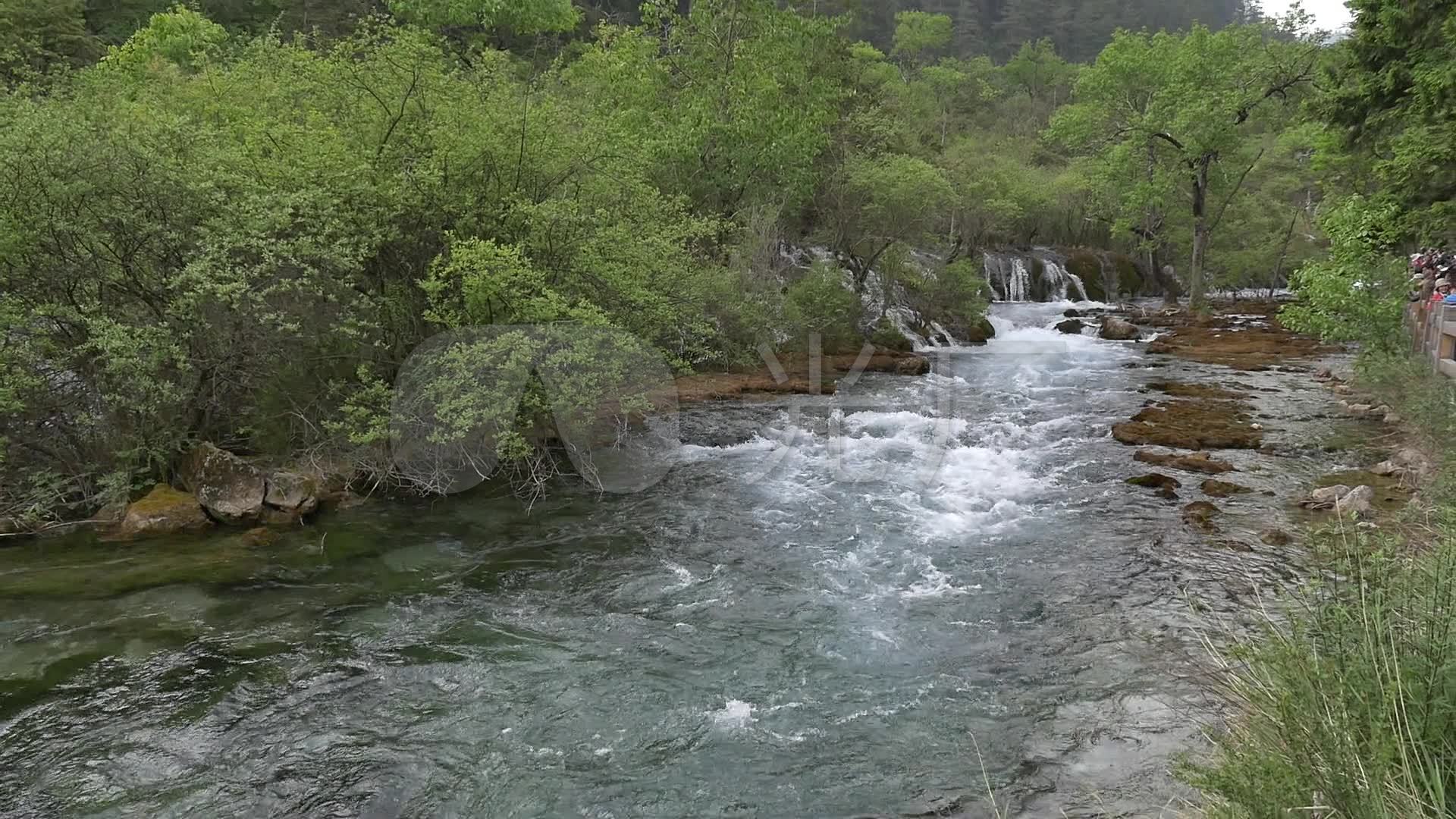 九寨沟风光 山间小溪 河流
