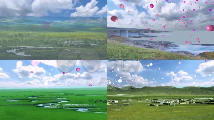 草原歌曲背景