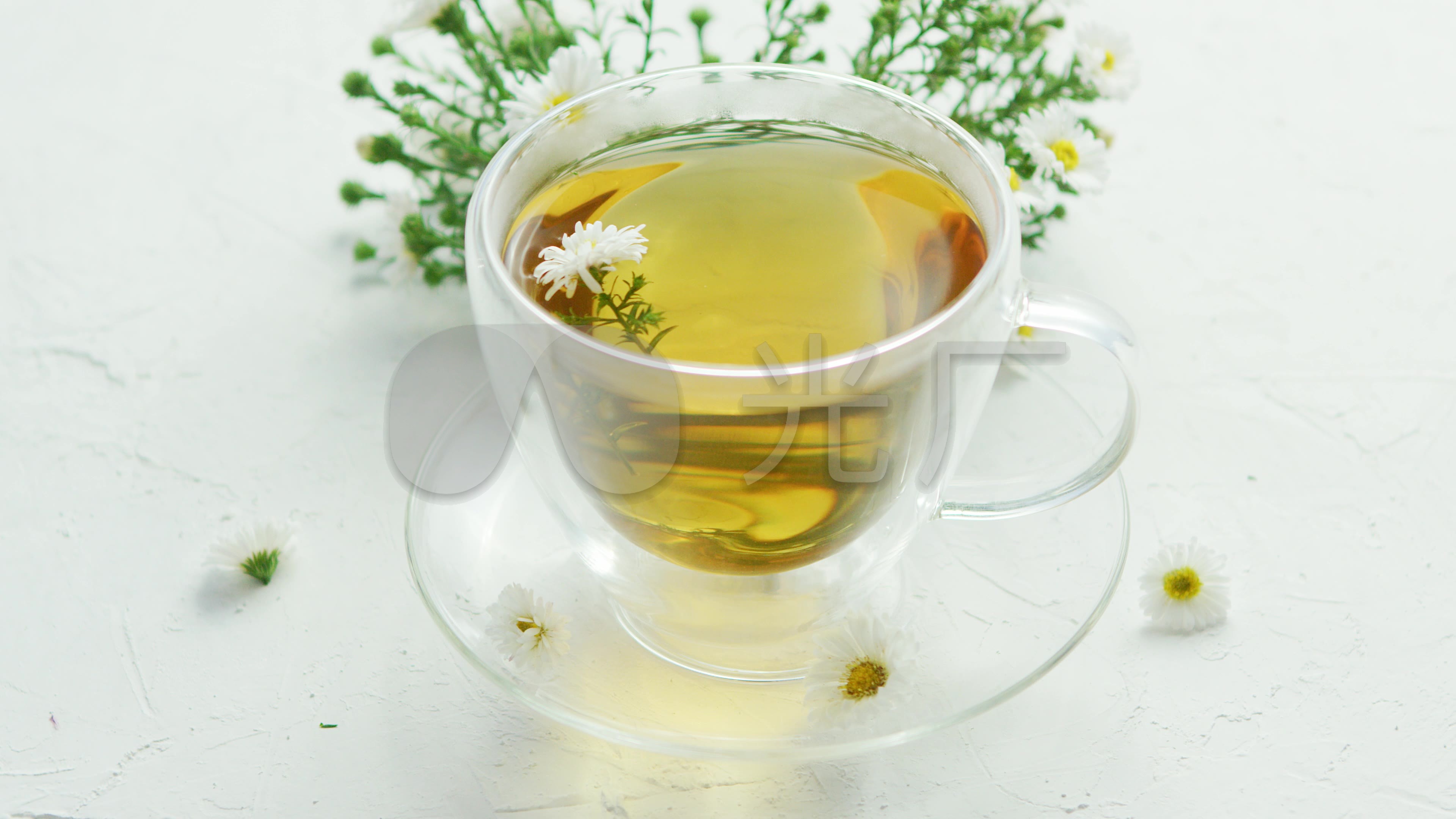 菊花茶特写_3840x2160_高清视频素材下载(编号:)_实拍