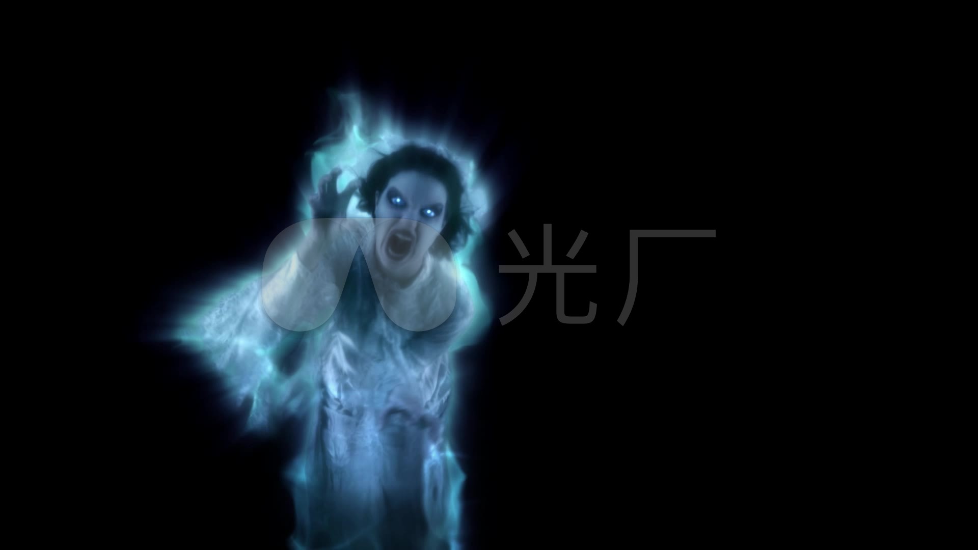 恶鬼吓人吃人万圣节魔鬼吓人鬼屋_视频素材包下载(编号:2973509)_影视