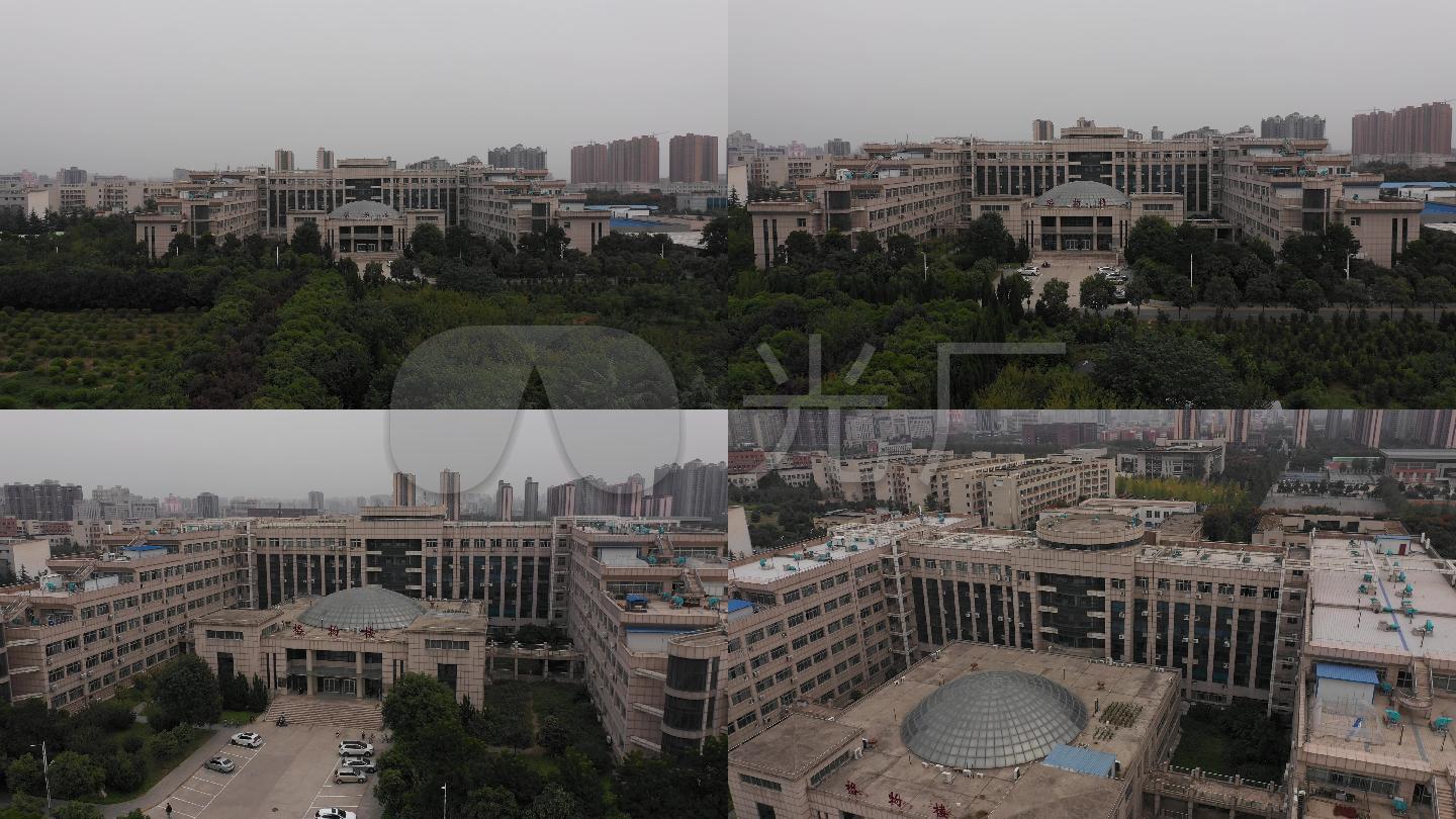 4k-log陕西师范大学航拍