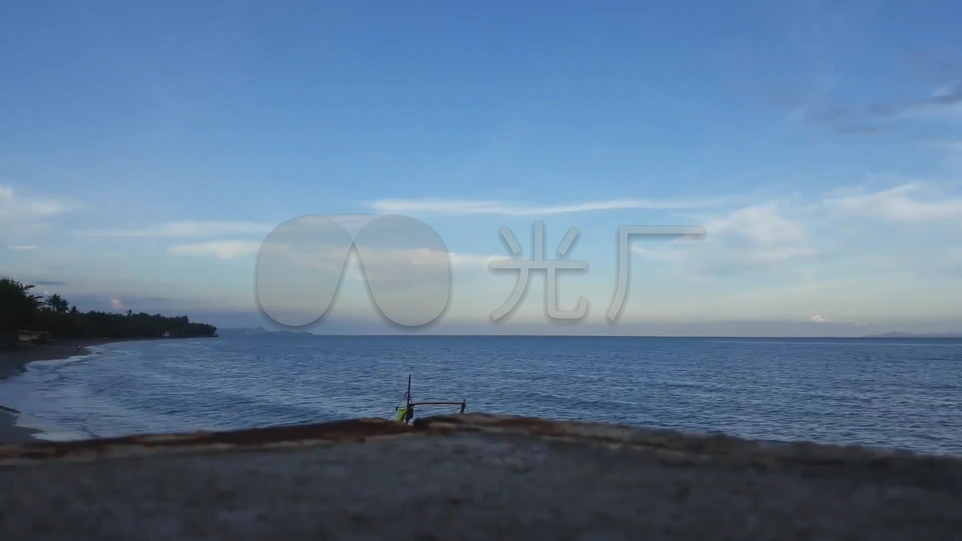 大连海港海滨素材_1920X1080_视频城市高清视频的诚实守信图片