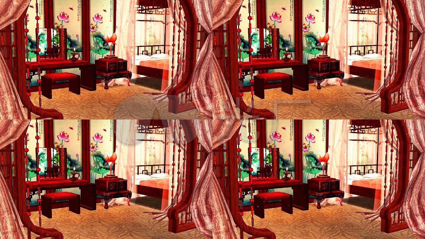 古代女子房间闺房