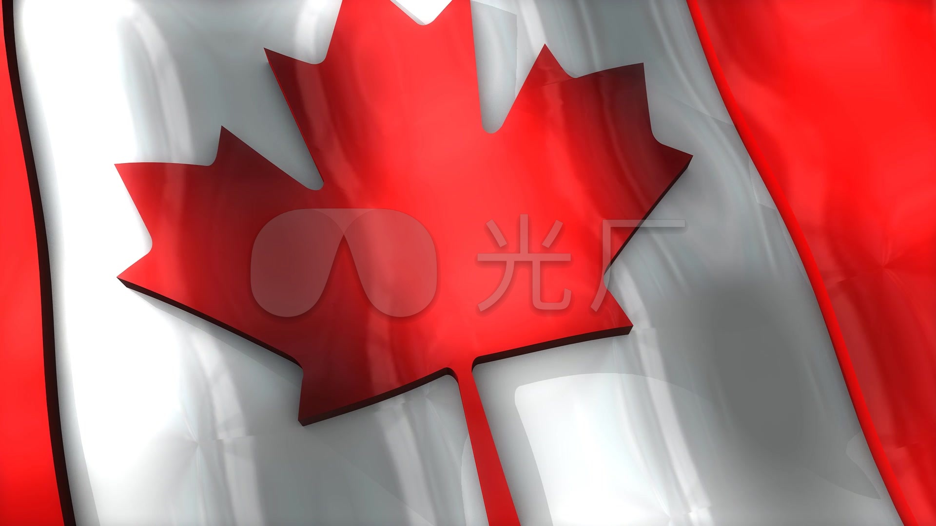 加拿大国旗飘扬国旗飘扬_1920x1080_高清视频素材下载(编号:2999173)