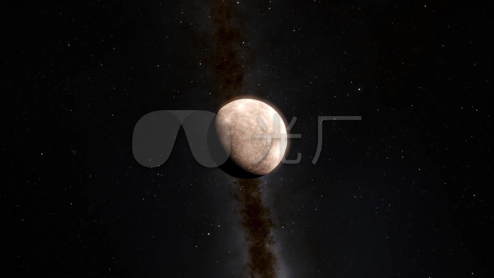 宇宙水星运动背景