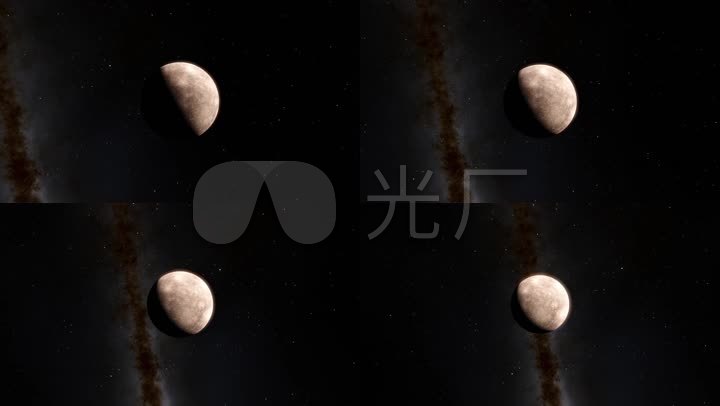 宇宙水星运动背景