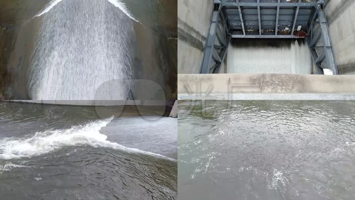 水库放水