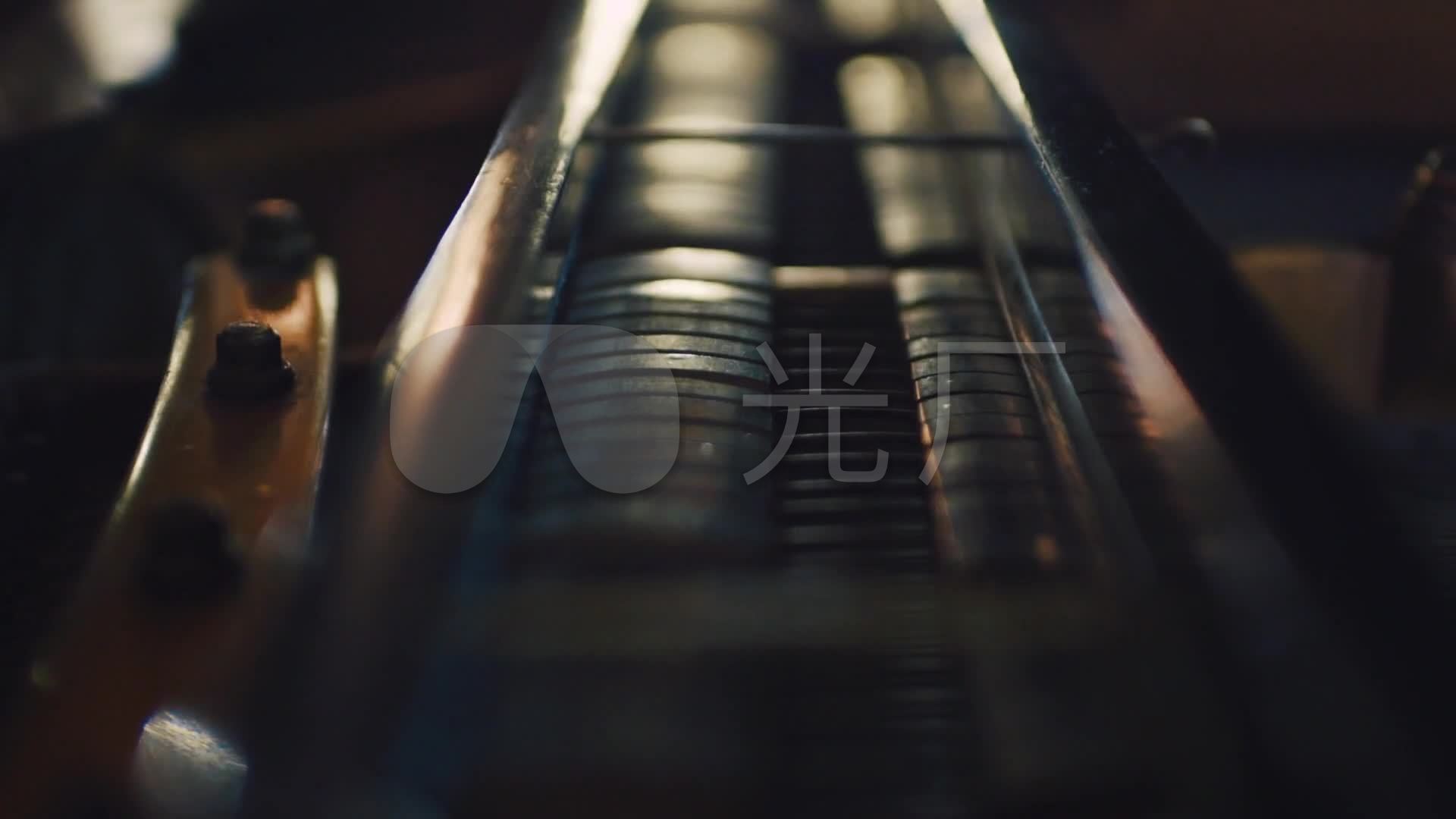 钢琴演奏钢琴琴键弹奏钢琴_1920x1080_高清视频素材