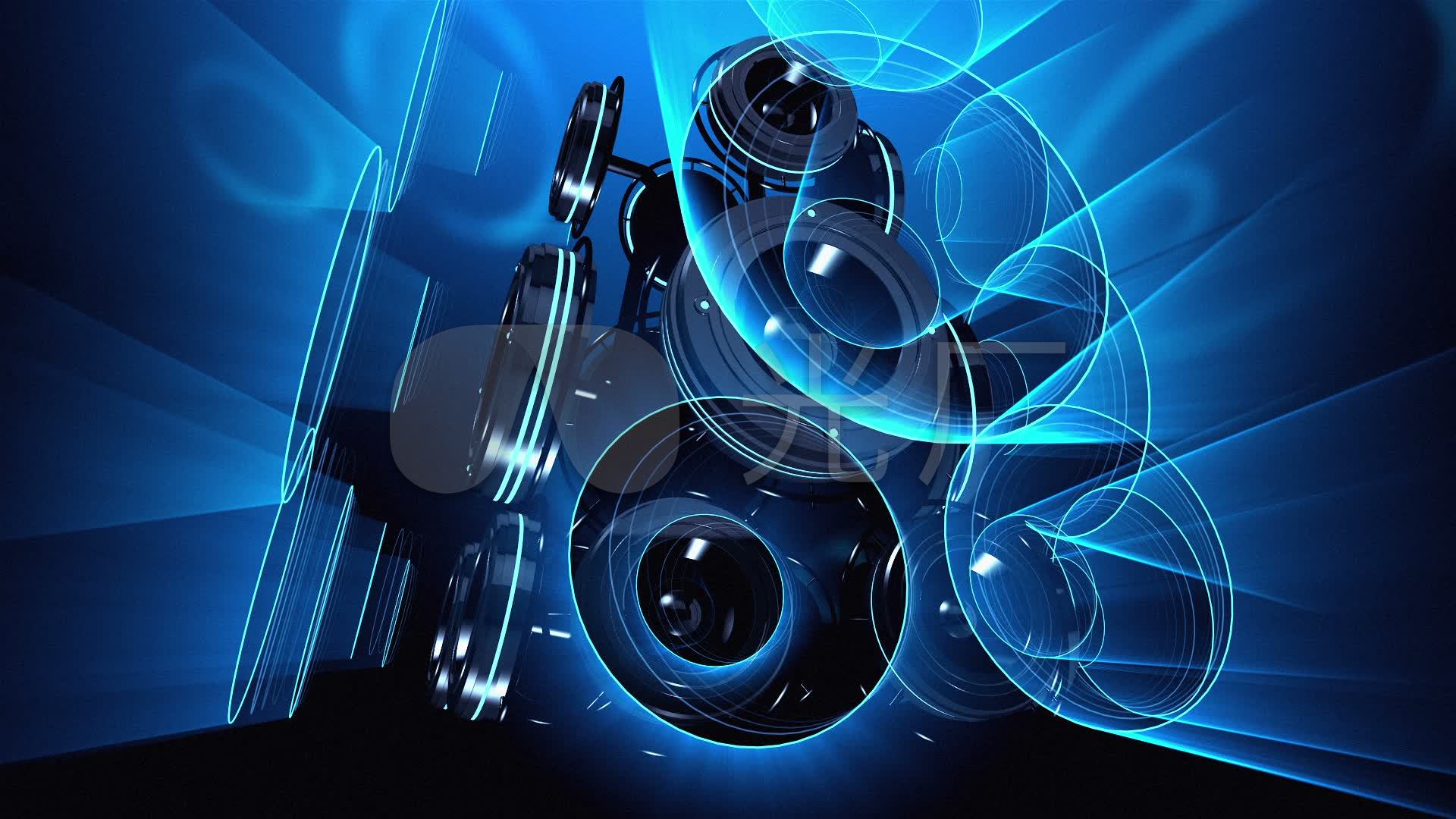 动感音箱vj舞蹈背景