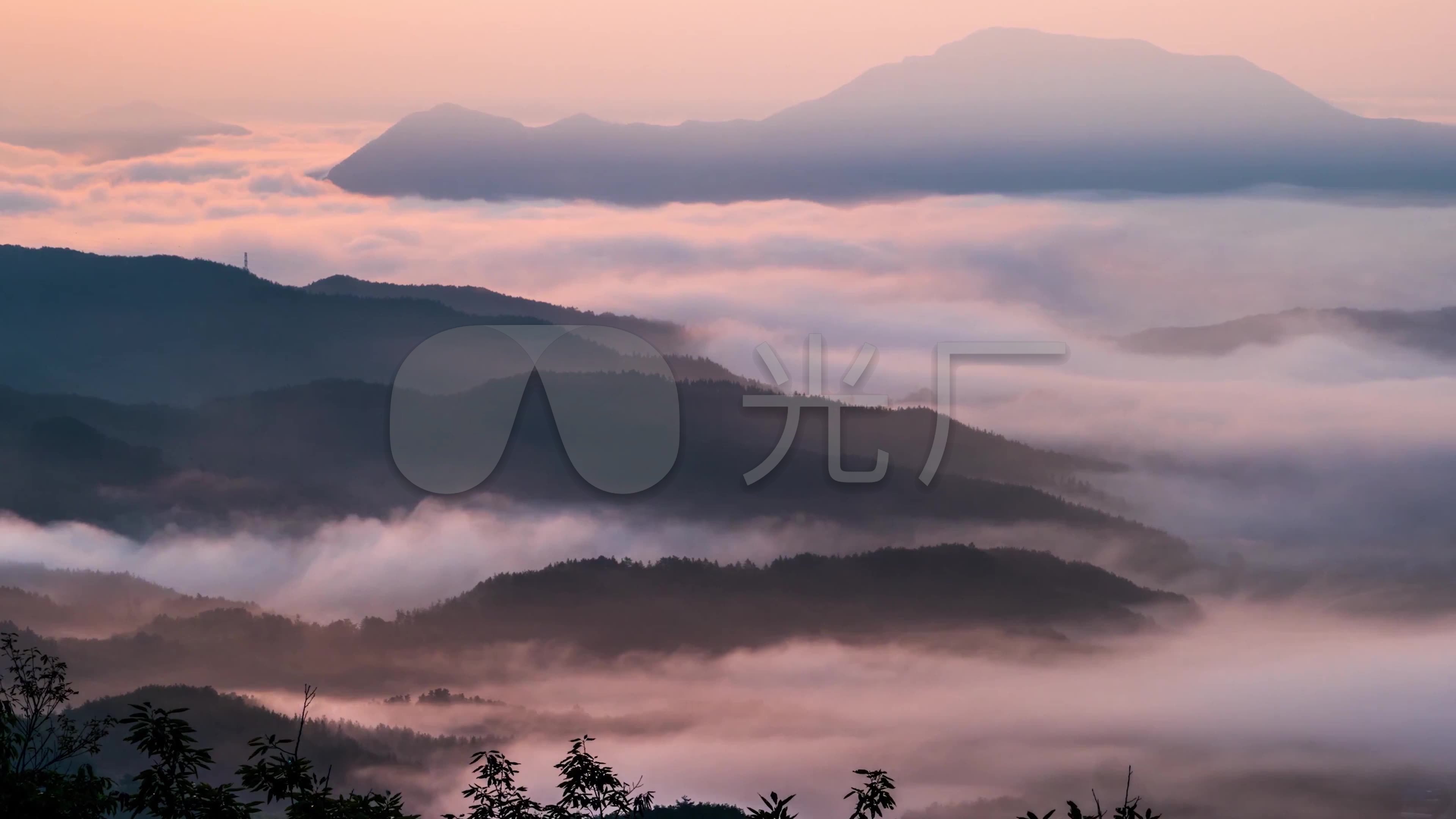 4k自然风景宣传片云雾山川山脉视频素材_3840x2160