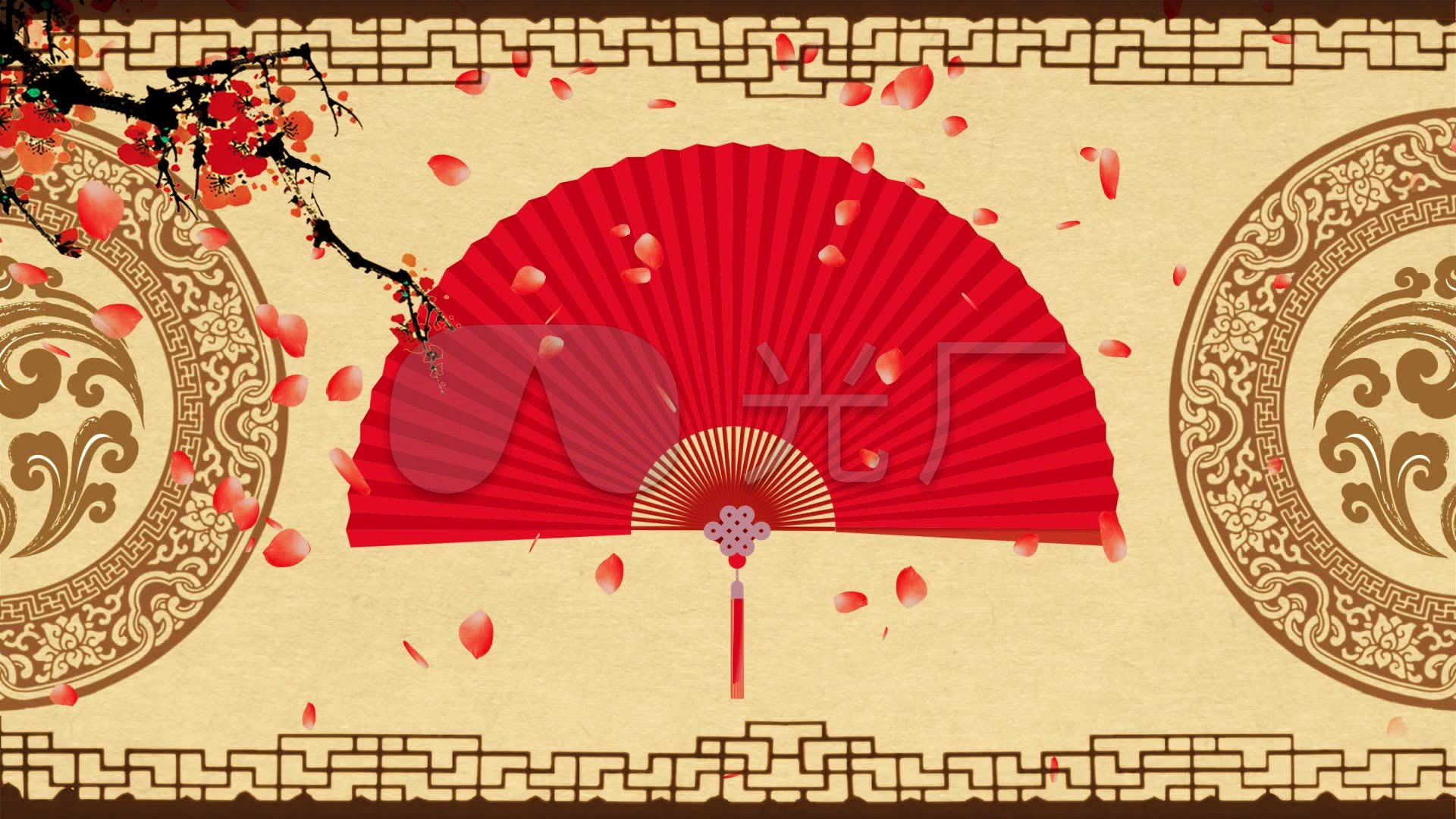 中国风戏曲相声评书快板背景