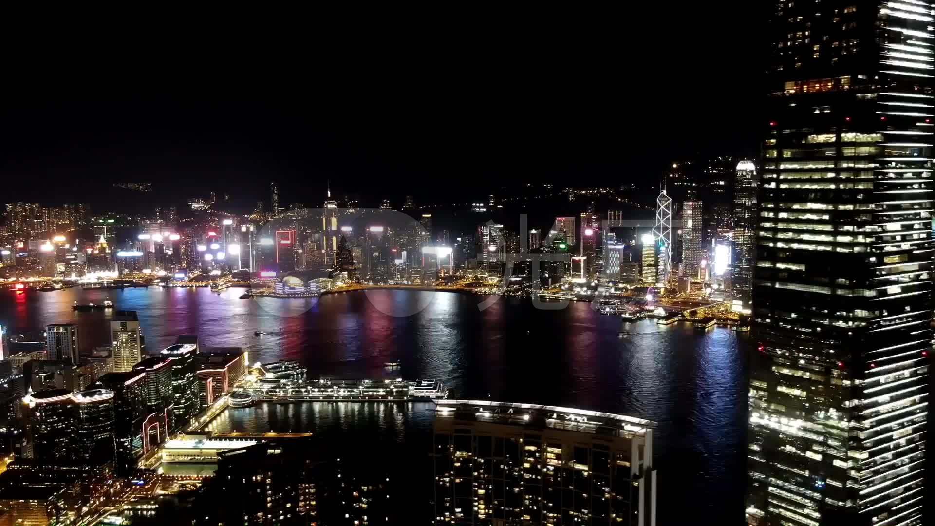 香港夜景航拍