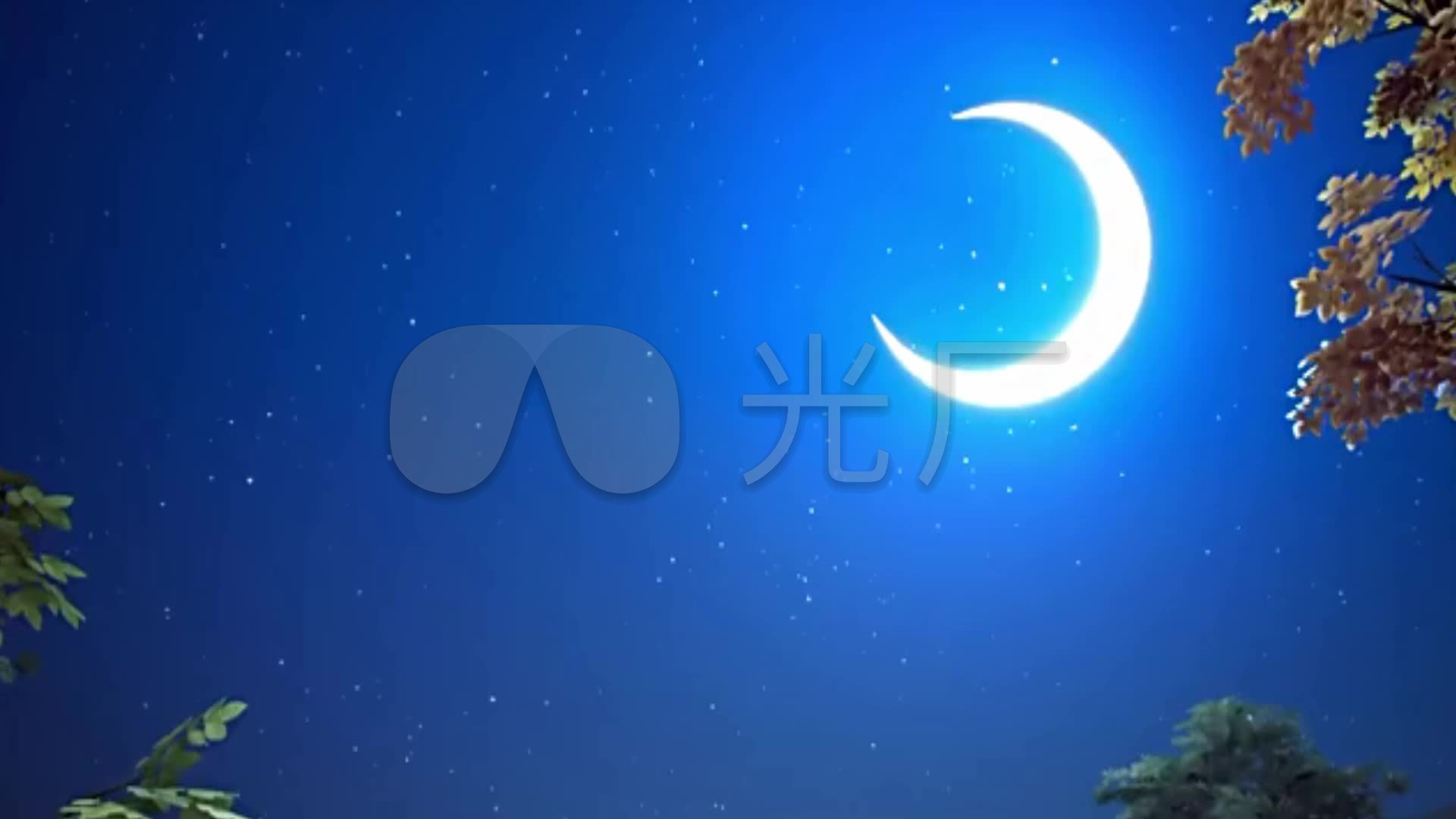 月牙儿_1920x1080_高清视频素材下载(编号:3033015)_舞台背景_vj师网